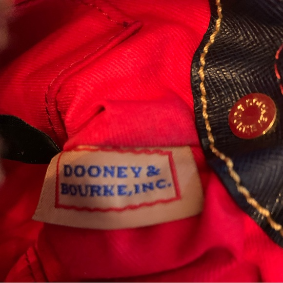 EUC Dooney & Bourke NFL Cowboys Ruby Mini Satchel Crossbody - Picture 10 of 14